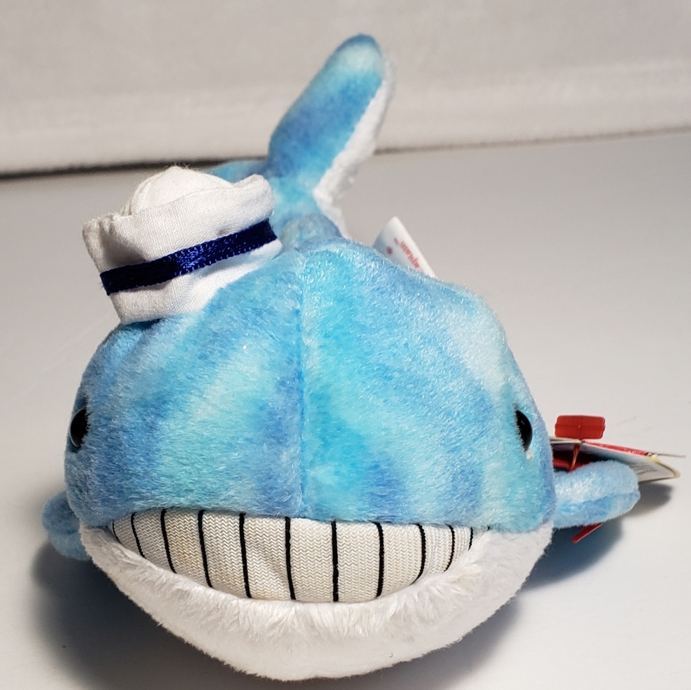 🐳NWT🐳TY ORIGINAL BEANIE BABIES CAPTAIN THE WHALE